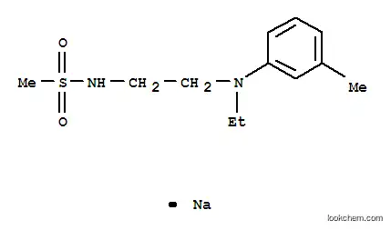 나트륨 N-[2-(N-에틸-m-톨루이디노)에틸]메탄술폰아미데이트