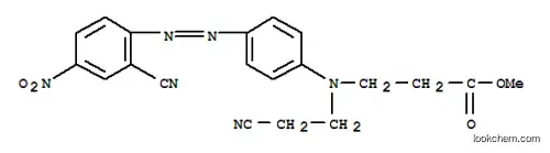 메틸 N-(2-시아노에틸)-N-[4-[(2-시아노-4-니트로페닐)아조]페닐]-베타-알라니네이트