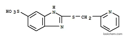2-(2-ピリジニルメチル)チオ-1H-ベンゾイミダゾール-5-スルホン酸
