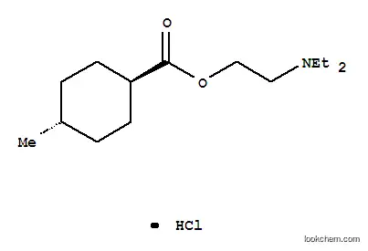 2- 디 에틸 아미노 에틸 4- 메틸 시클로 헥산 -1- 카르 복실 레이트 염산염