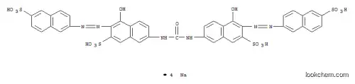 7,7′-ウレイレンビス[4-ヒドロキシ-3-[(6-ソジオオキシスルホニル-2-ナフタレニル)アゾ]-2-ナフタレンスルホン酸ナトリウム]