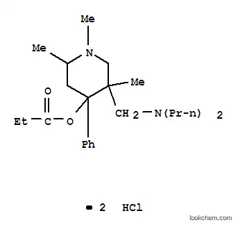 [5-[(디프로필아미노)메틸]-1,2,5-트리메틸-4-페닐-4-피페리딜]프로파노에이트 디히드로클로라이드