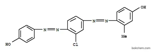 4-[[3-클로로-4-[(p-히드록시페닐)아조]페닐]아조]-m-크레졸