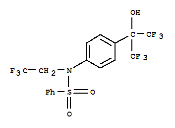 T0901317;Benzenesulfonamide,N-(2,2,2-trifluoroethyl)-N-[4-[2,2,2-trifluoro-1-hydroxy-1-(trifluoromethyl)ethyl]phenyl]-