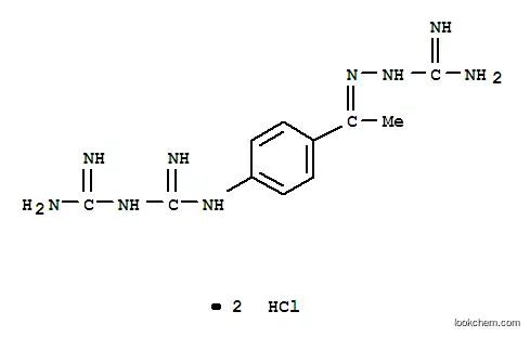 1- (p- (1- (아미노 히드라 지닐 리덴) 에틸) 페닐) 비구 아나이드 디 히드로 클로라이드
