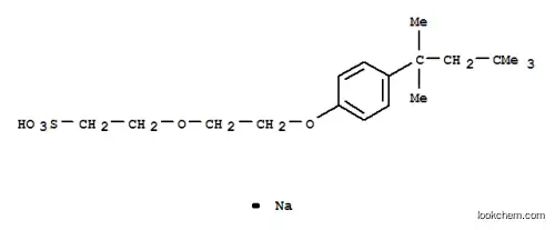 나트륨 2-[2-[4-(1,1,3,3-테트라메틸부틸)페녹시]에톡시]에탄설포네이트