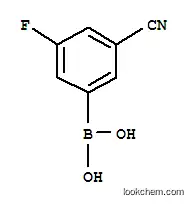 보론산, (3-시아노-5-플루오로페닐)-(9CI)