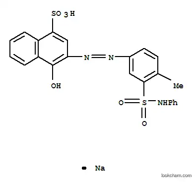 나트륨 4-히드록시-3-[[3-(페닐술파모일)-p-톨릴]아조]나프탈렌술포네이트