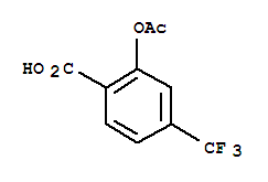 Triflusal;UR1501;Benzoicacid,2-(acetyloxy)-4-(trifluoromethyl)-