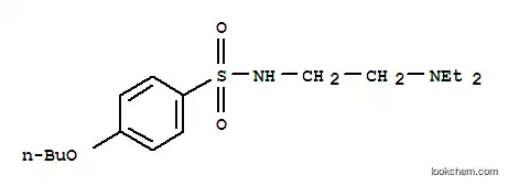 p-ブトキシ-N-(2-ジエチルアミノエチル)ベンゼンスルホンアミド
