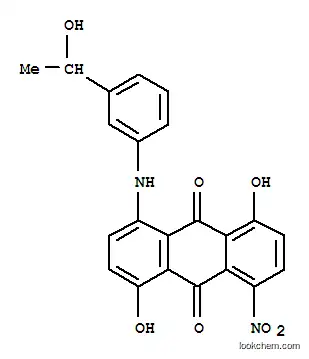 1,5-ジヒドロキシ-4-[m-(1-ヒドロキシエチル)アニリノ]-8-ニトロ-9,10-アントラキノン