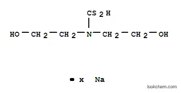 나트륨 (비스 (2- 히드 록시 에틸) 아미노) 메탄 디티 오 에이트