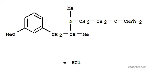 N-(2-벤즈하이드릴옥시)에틸-N-메틸-(1-에틸-2-(3-메톡시페닐)에틸)아민