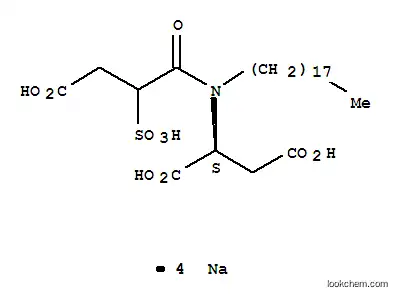 사나트륨 N-(3-카르복실레이토-1-옥소-2-설포네이토프로필)-N-옥타데실-L-아스파테이트