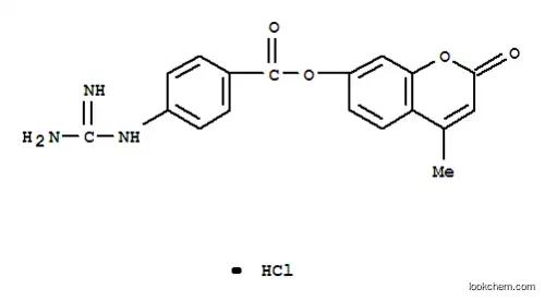 4-메틸럼벨리페릴-P-구아니디노벤조에이트염화물