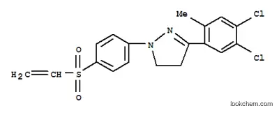 3-(4,5-ジクロロ-2-メチルフェニル)-1-[4-(エテンスルホニル)フェニル]-4,5-ジヒドロ-1H-ピラゾール
