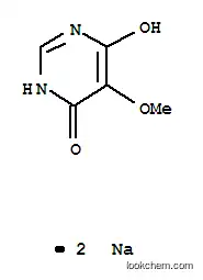 6-하이드록시-5-메톡시피리미딘-4(1H)-온, 이나트륨 염