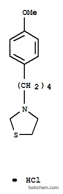 티아 졸리 딘, 3- (4- (p- 메 톡시 페닐) 부틸)-, 염산염