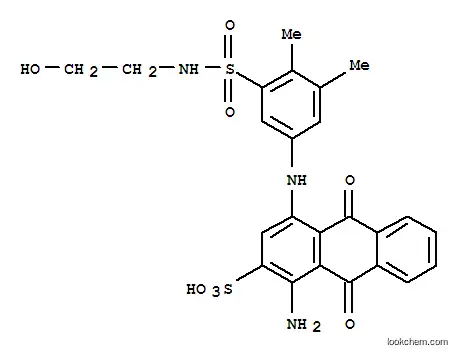1-アミノ-4-({3-[(2-ヒドロキシエチル)スルファモイル]-4,5-ジメチルフェニル}アミノ)-9,10-ジオキソ-9,10-ジヒドロアントラセン-2-スルホン酸