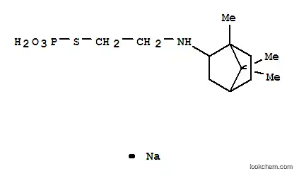 나트륨 N-[2-(히드록시-옥시도-포스포릴)술파닐에틸]-1,7,7-트리메틸-n 오르보르난-2-아민