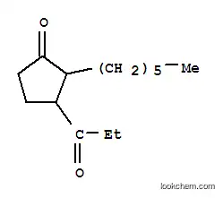 2-헥실-3-(1-옥소프로필)사이클로펜탄-1-온