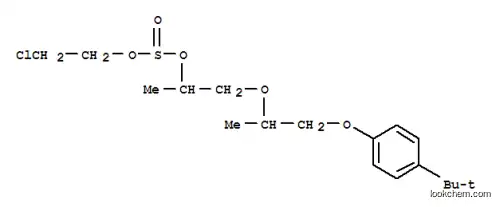 황산, 에스테르, 2-클로로에틸-2-[2-[4-(1,1-디메틸에틸)페녹시]-1-메틸에톡시]-1-메틸에틸 에스테르