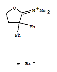 3,3-Diphenyltetrahydrofuran-2-ylidene(dimethyl)ammoniumbromide