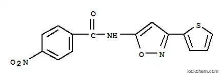 벤즈아미드, 4-니트로-N-(3-(2-티에닐)-5-이속사졸릴)-