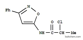 프로판아미드, 2-클로로-N-(3-페닐-5-이속사졸릴)-