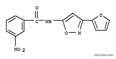 벤즈아미드, N-(3-(2-푸라닐)-5-이속사졸릴)-3-니트로-