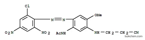 5′-(2-シアノエチルアミノ)-2′-(6-クロロ-2,4-ジニトロフェニルアゾ)-4′-メトキシアセトアニリド