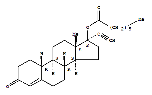 17alpha-Ethynyl-19-nortestosterone17-heptanoate