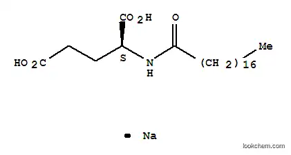 N-(1-オキソオクタデシル)-L-グルタミン酸/ナトリウム,(1:1)