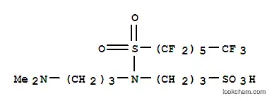 3-[[3-(ジメチルアミノ)プロピル][(トリデカフルオロヘキシル)スルホニル]アミノ]プロパン-1-スルホン酸