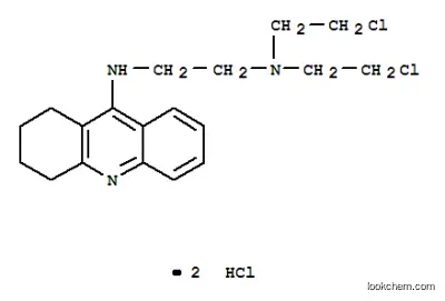N,N-ビス(2-クロロエチル)-N′-(1,2,3,4-テトラヒドロアクリジン-9-イル)-1,2-エタンジアミン?2塩酸塩