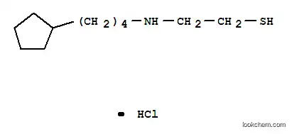2-(4-시클로펜틸부틸아미노)에탄티올 염산염