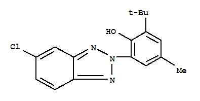 UV-326, 2-(2’-Hydroxy-3’-t-butyl-5’-methylphenyl)-5-chlorobenzotriazole