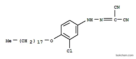 2-[2-[3-クロロ-4-(オクタデシルオキシ)フェニル]ヒドラゾノ]プロパンジニトリル