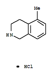 Isoquinoline,1,2,3,4-tetrahydro-5-methyl-, hydrochloride (1:1)