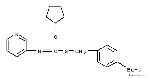 O-사이클로펜틸 S-((4-(1,1-디메틸에틸)페닐)메틸) 3-피리디닐카르본이미도티오에이트