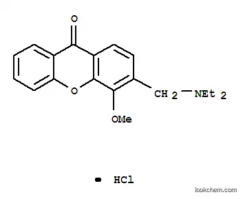 3- (디 에틸 아미노) 메틸 -4- 메 톡시 -9- 크 산톤 하이드로 클로라이드