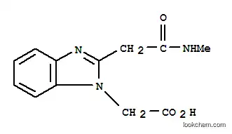 (2-메틸카르바모일메틸-벤조이미다졸-1-일)-아세트산