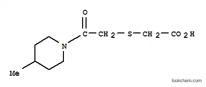 [2-(4-METHYL-PIPERIDIN-1-YL)-2-OXO-ETHYLSULFANYL]-아세트산