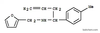 푸란-2-일메틸-(1-P-톨릴-BUT-3-에닐)-아민