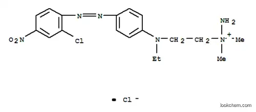 1-[2-[2-[4-[(2-クロロ-4-ニトロフェニル)アゾ]フェニル]エチルアミノ]エチル]-1,1-ジメチルヒドラジニウム?クロリド