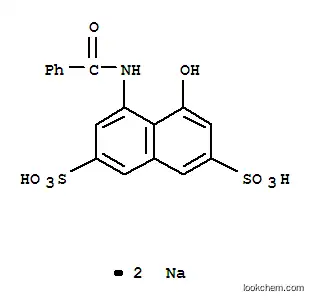 이나트륨 4-(벤조일아미노)-5-히드록시나프탈렌-2,7-디술포네이트