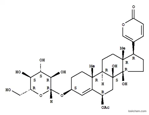 6-베타-아세톡시-3-베타(베타-D-글루코피라노실옥시)-8,14-디하이드록시부파-4,20,22-트리에놀리드