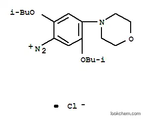 2,5-비스(2-메틸프로폭시)-4-(4-모르폴리닐)벤젠디아조늄 클로라이드