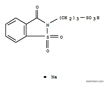 N- (3- 설포 프로필)-사카린, 나트륨 염