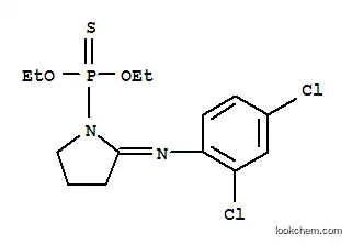 포스포노티오산, (2-((2,4-디클로로페닐)이미노)-1-피롤리디닐)-, O,O-디에틸 에스테르